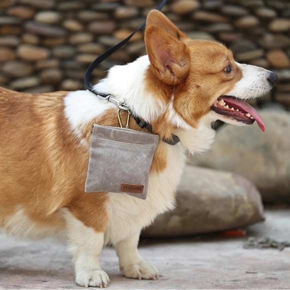 GREEN Doglemi Dog Treat Training Bag Easy Open With Clip - Picture 4 of 5